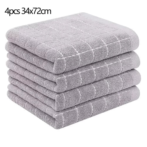 Torchon De Cuisine Pastèque - 71x45 Cm Absorbant Et Lavable (Lot De 1, 4 Ou 6)